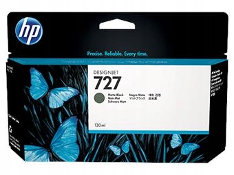 Hp no 727 černá matná ink.kazeta velká, B3P22A