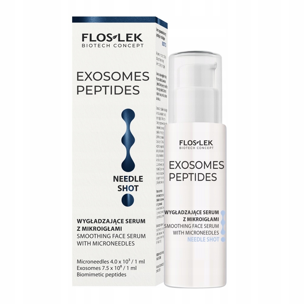 Floslek Exosomes Peptides Vyhlazující Sérum Na Obličej S Mikrojehlami 30 ml