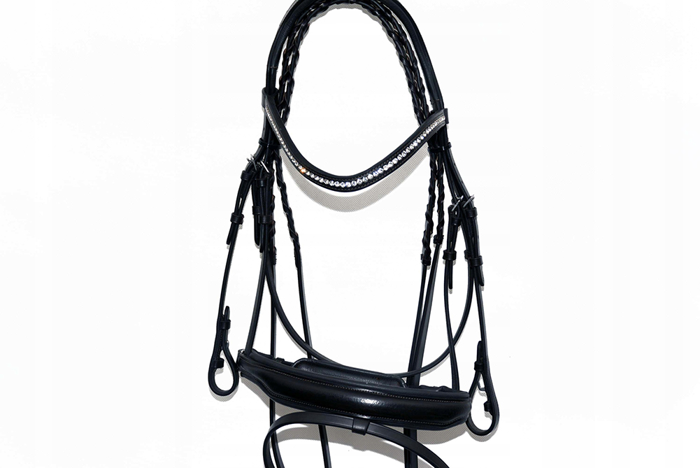 Ogłowie Anatomiczne Profilowane+ Wodze Roz. Full