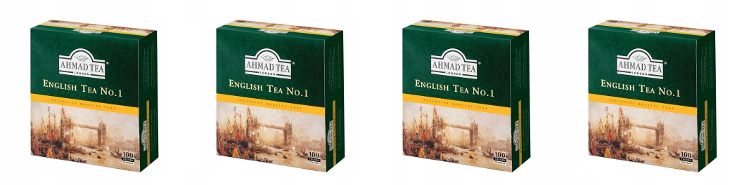 Ahmad Tea English Tea No.1 100tb z zawieszką