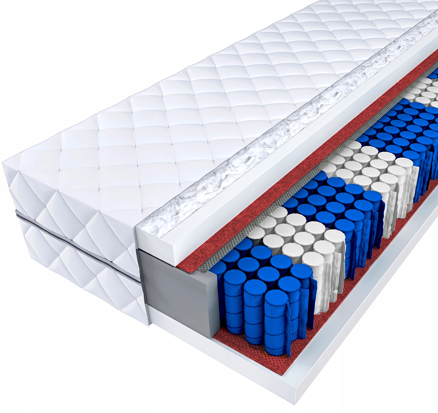 Materac kieszeniowy Ika Premium 80x200 DoubleHard dwustronny T25