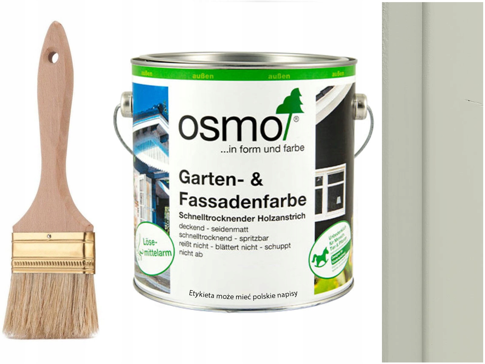 Osmo Barva na dřevo pro fasády nábytku 7738 Šedá 0,75L