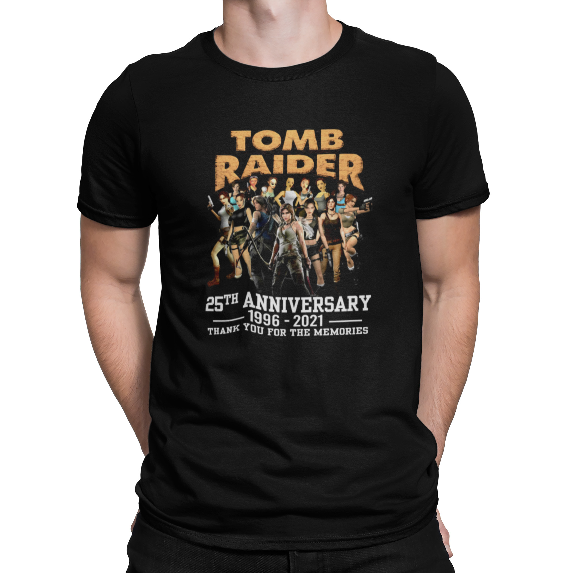 

Tomb Rider Lara Croft T-Shirt Koszulka 25 lat M