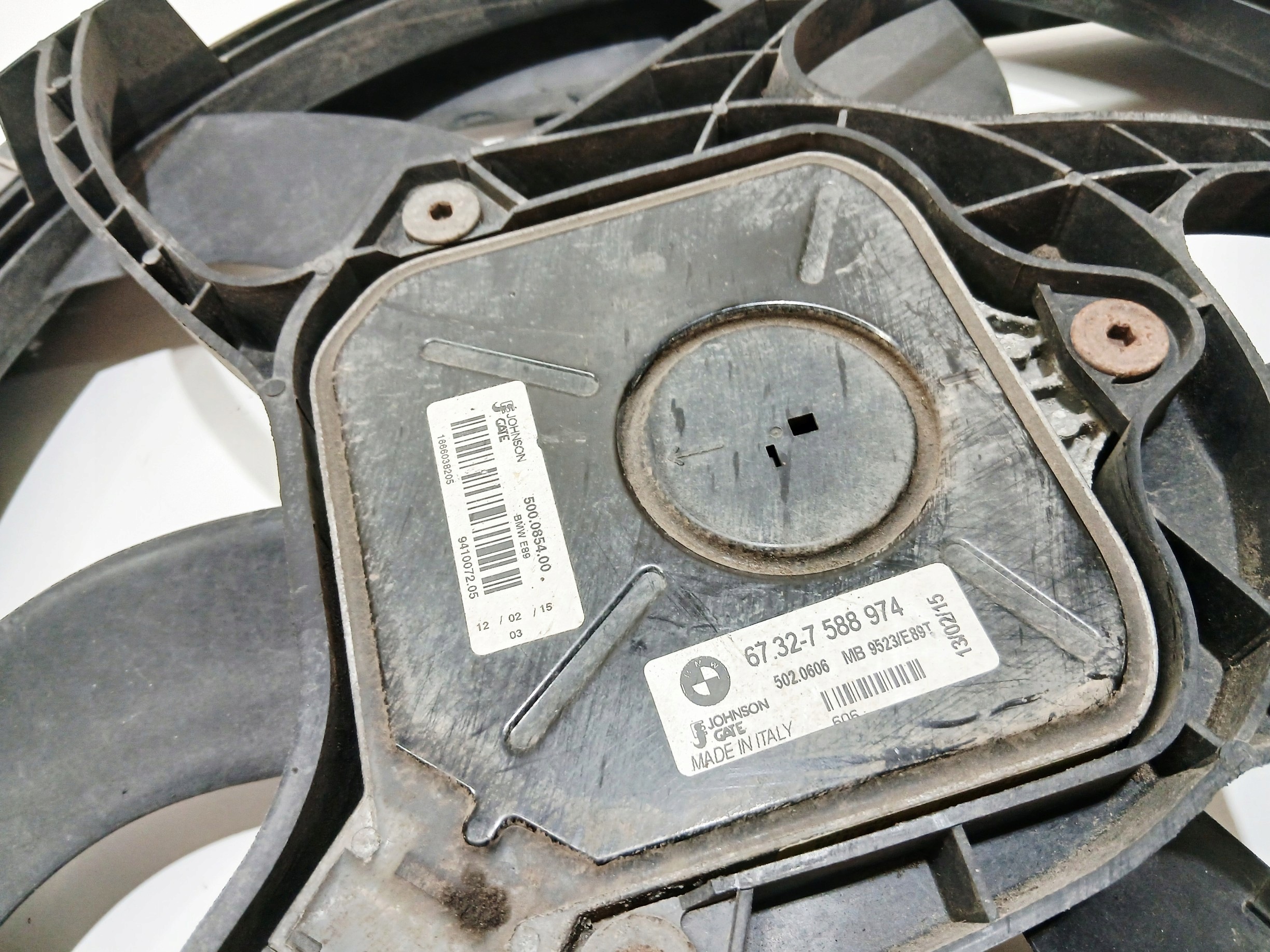 ventilátor chladiče BMW X1 E84 LIFT N47D20C OE 7588974