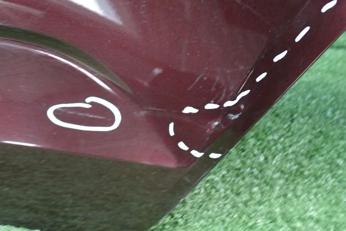 VW TOURAN 5TA 15- door left rear. rear part