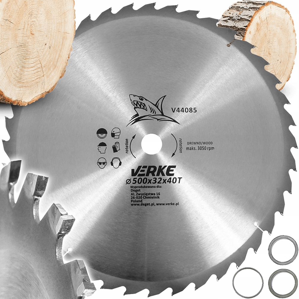 

Tarcza Piła Widiowa Do Drewna 500 x 32mm 40T Widia
