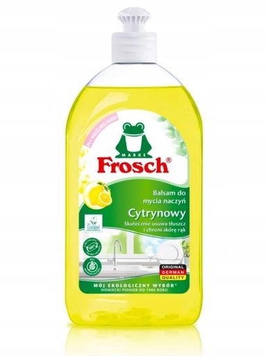 3x Frosch, Balzám na mytí nádobí, citronový, 500 ml