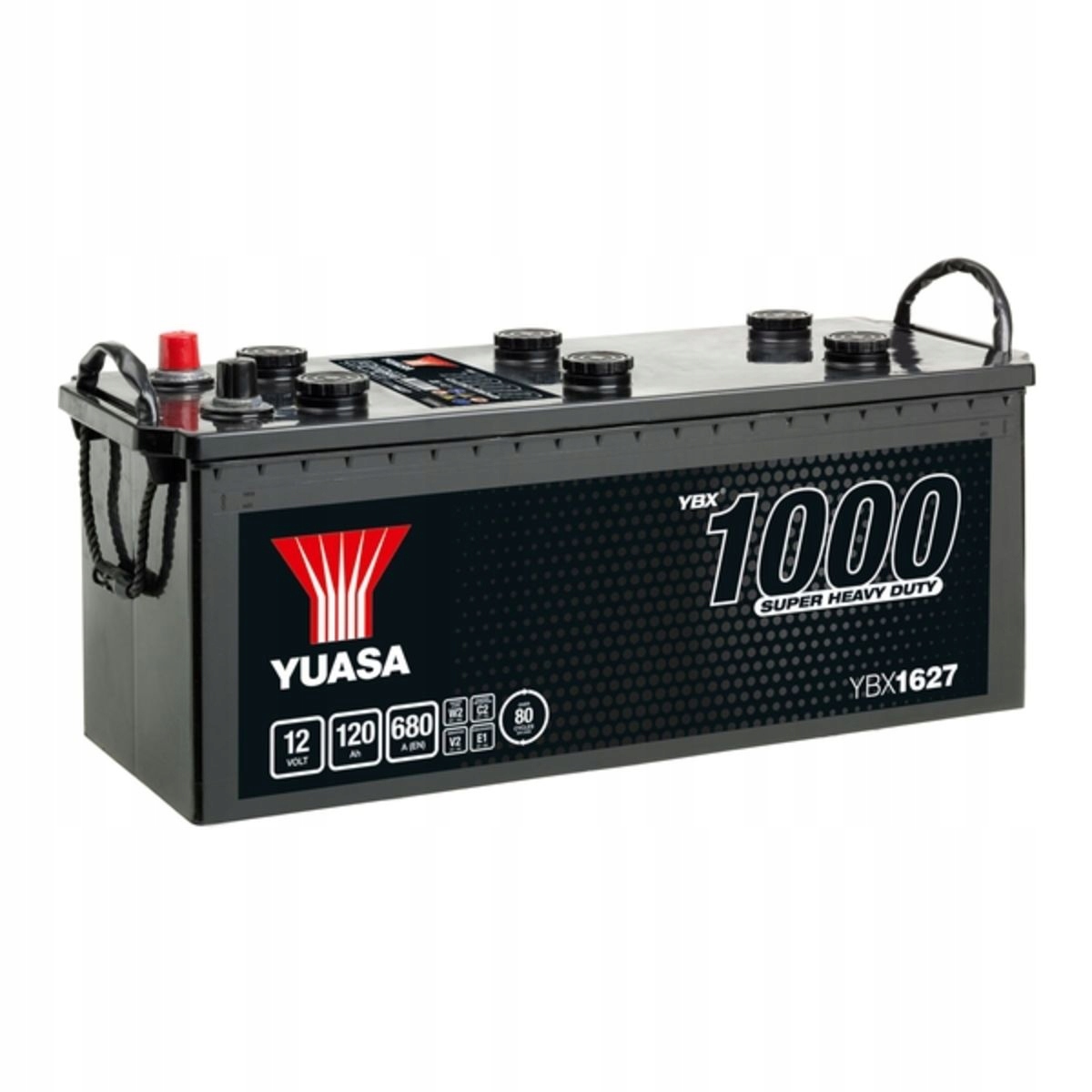 Yuasa - Batterie voiture Yuasa YBX3086 12V 76Ah 680A