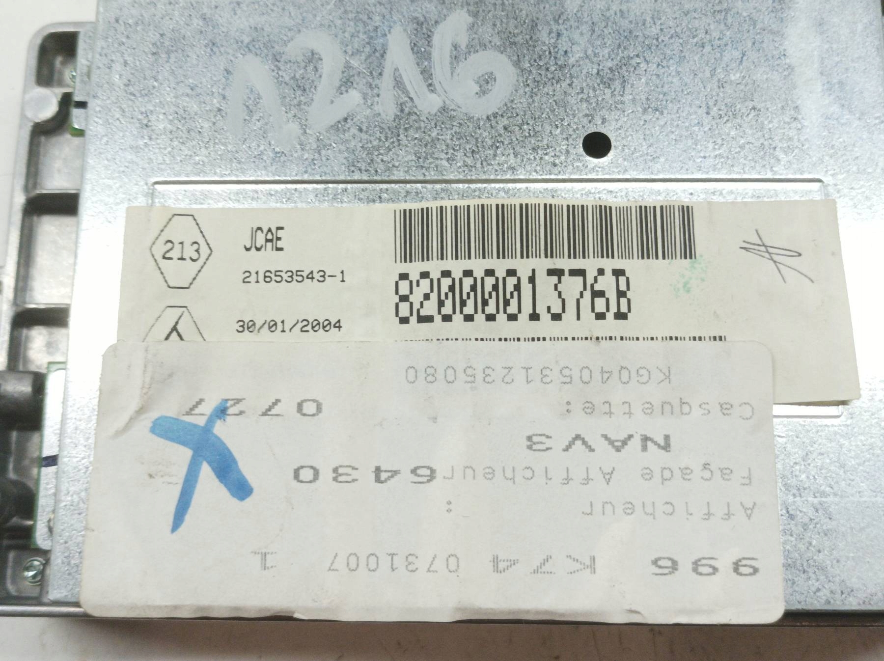display 8200001376B Renault Laguna II (2000-2007)