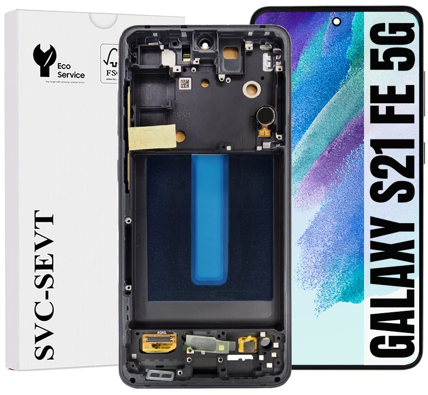 Displej Pro Samsung Galaxy S21 Fe 5G G990 Originál Oem LCD Displej +rámeček