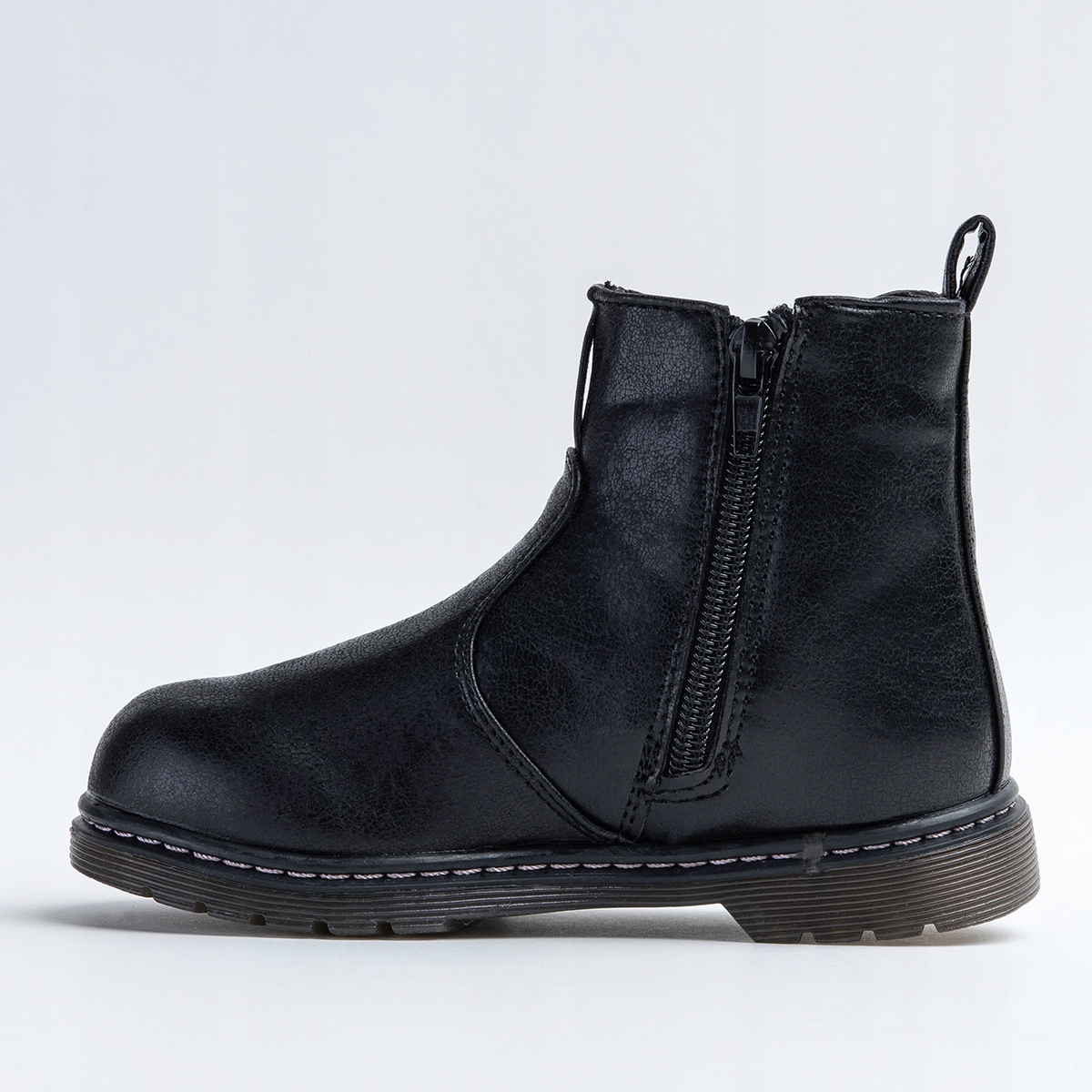 Botki trzewiki sztyblety ocieplane FUTERKO lekkie SUWAK stabilne Wojtyłko Kod producenta Z21045C