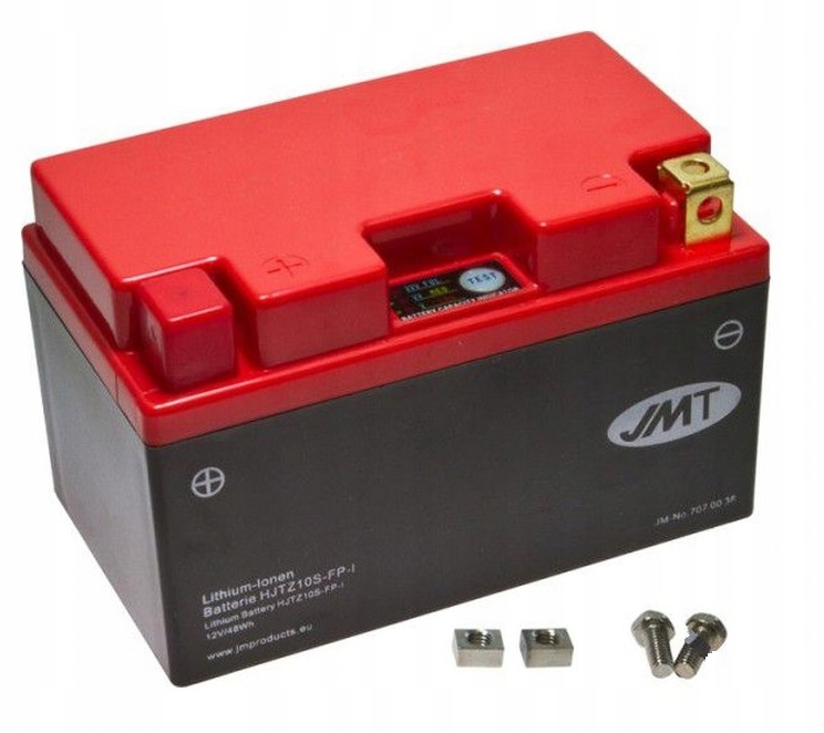 Batterie Motorrad HJTZ10S-FP Jmt Lithium-Ionen mit Anzeige