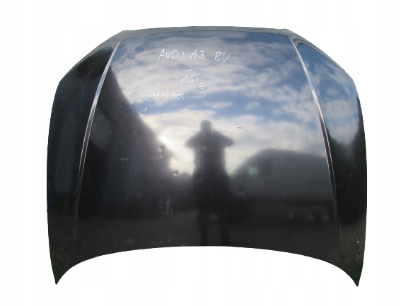 AUDI A3v0v 13- КАПОТ ЧЕРНЫЙ МЕТ ALUv0823029d