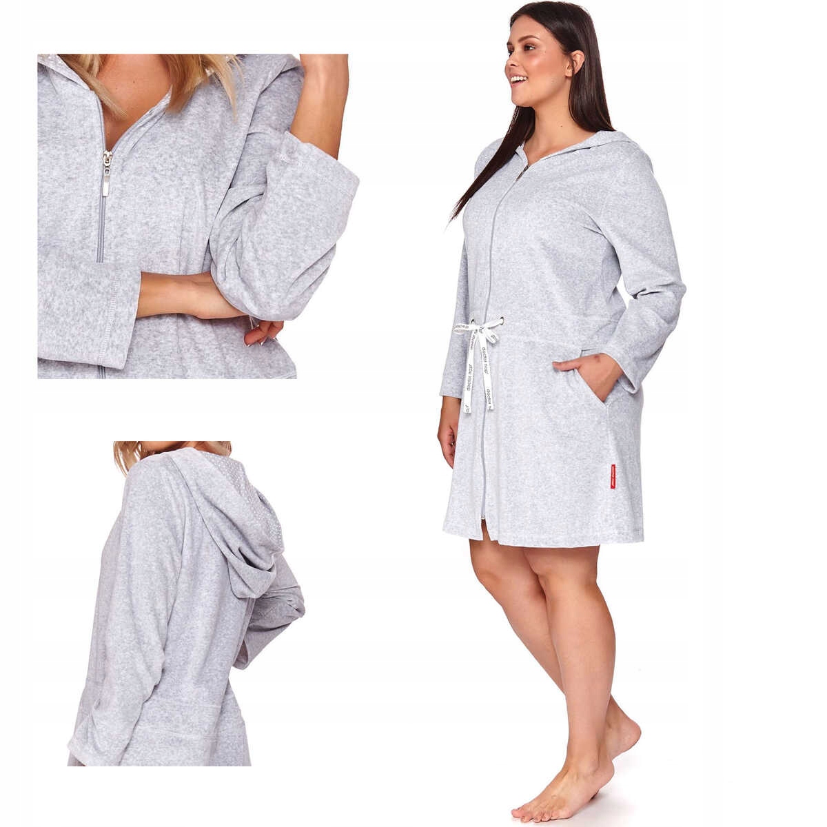 Doctornap Župan Swo 1008 šedý melír M