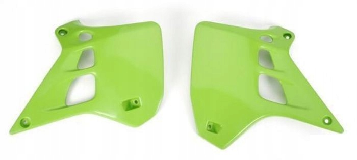 123KA02728026 - НЛО РЕШІТКА РАДІАТОРА ДЛЯ KAWASAKI KX 125 90-91 ЗЕЛЕНИЙ