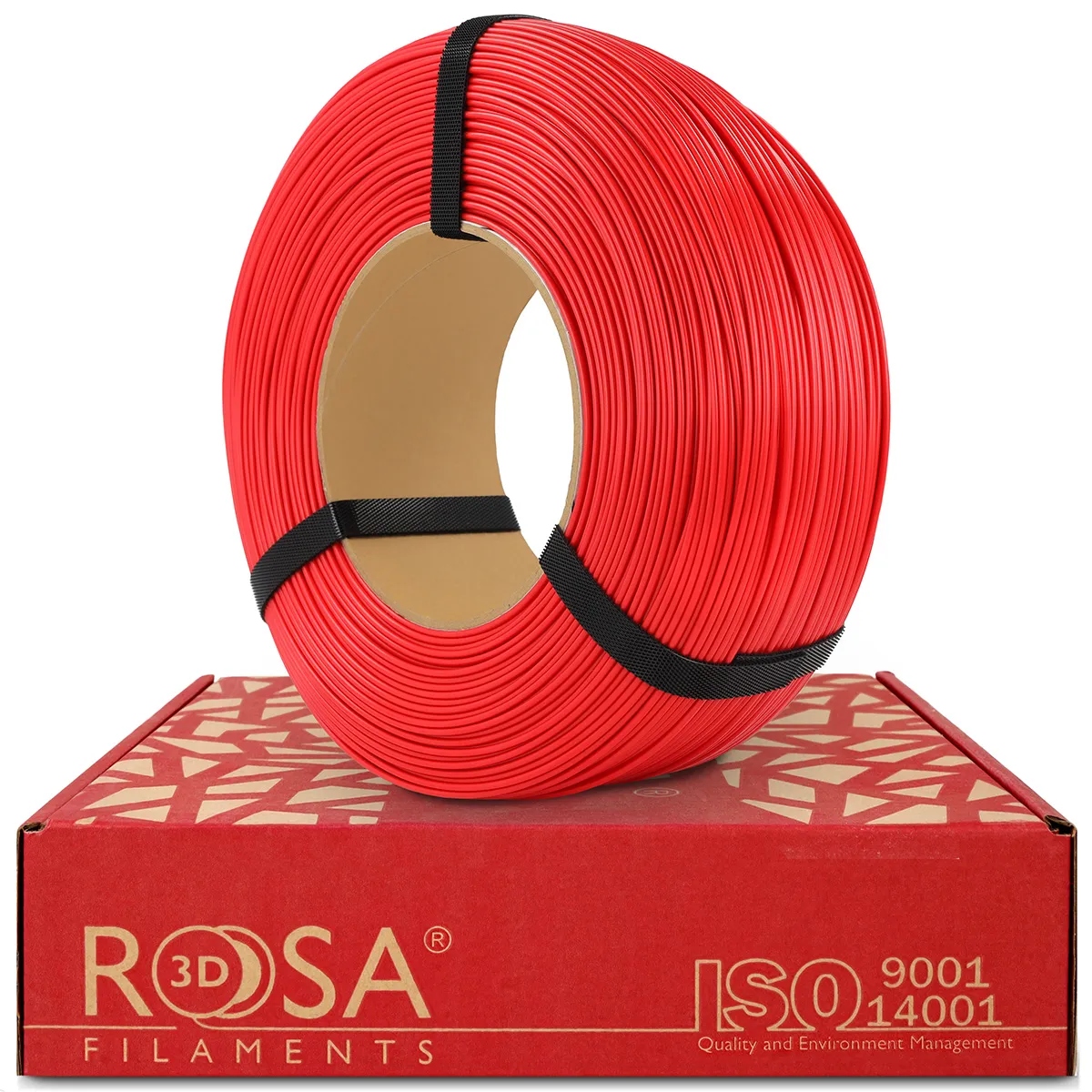 Filament Refill ASA 1,75mm Rosa3D Red Czerwony 1kg