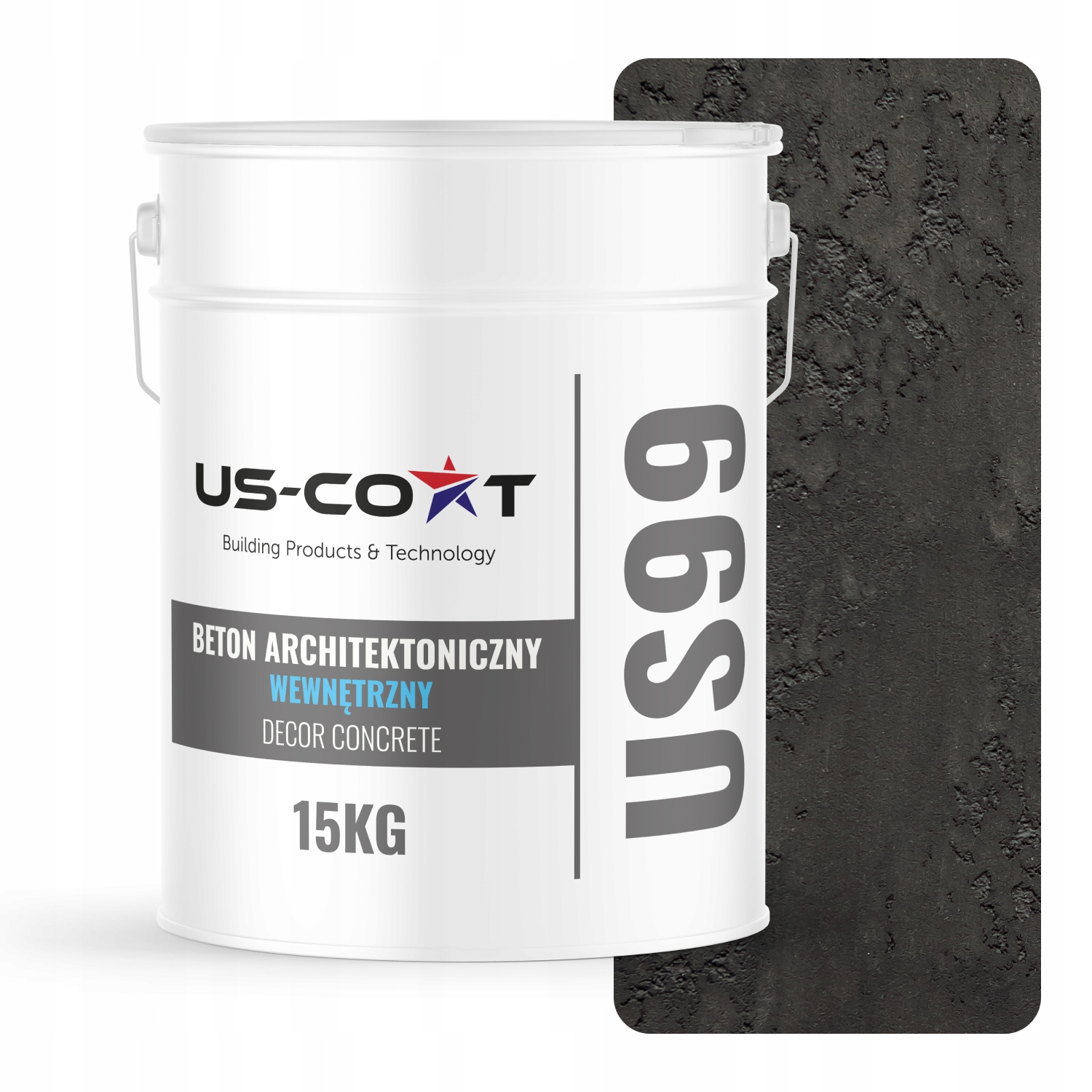Architektonický Betón Vnútorný Antracit F267 10 m2 15 kg Omietka Na Stenu