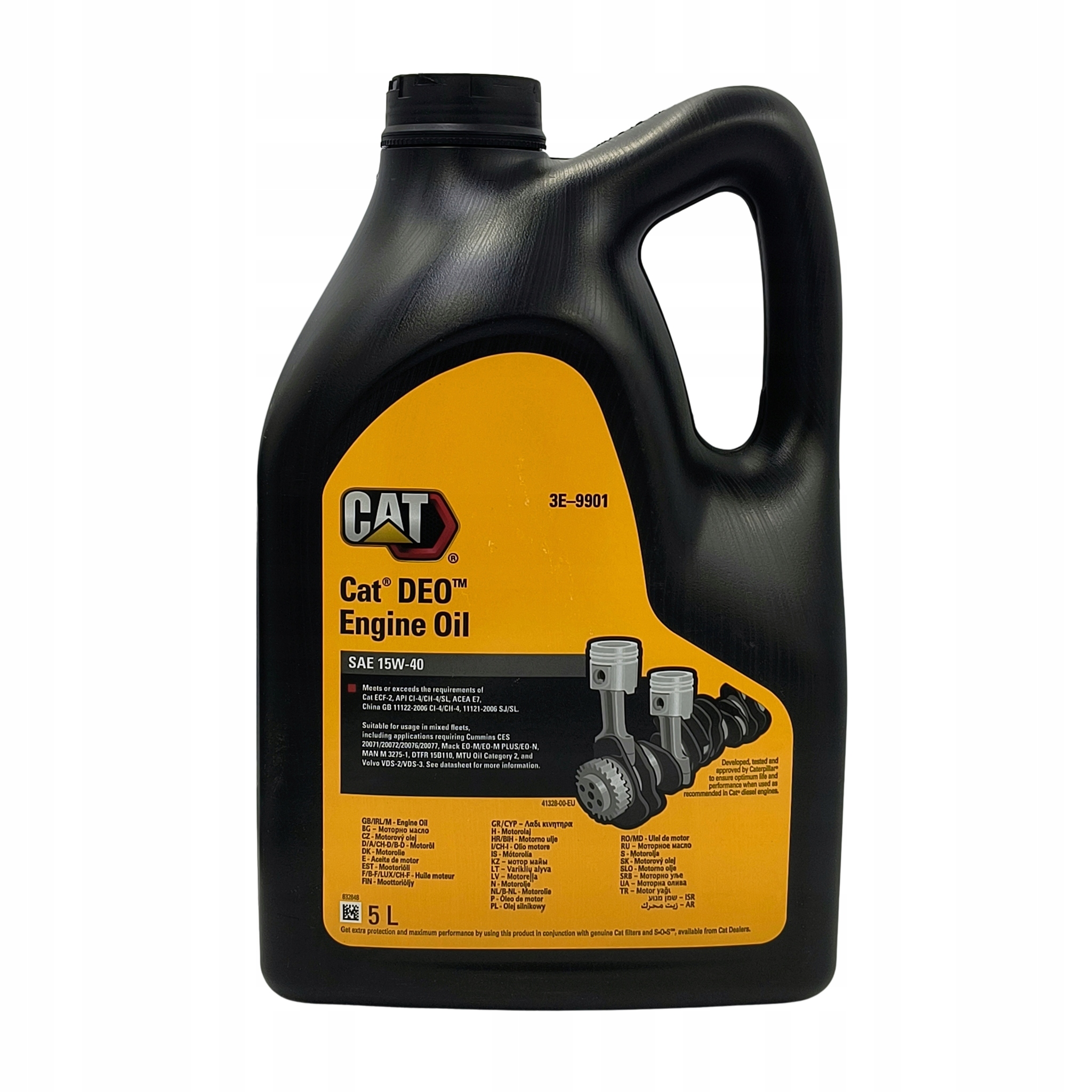 Olej silnikowy Caterpillar Oryginał Cat Deo 15W40 5L 3E9901 3E-9901