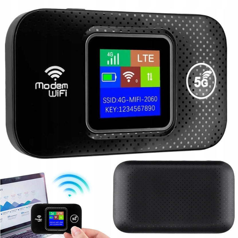 Router Bedee mobilny router 802.11be (Wi-Fi 7)