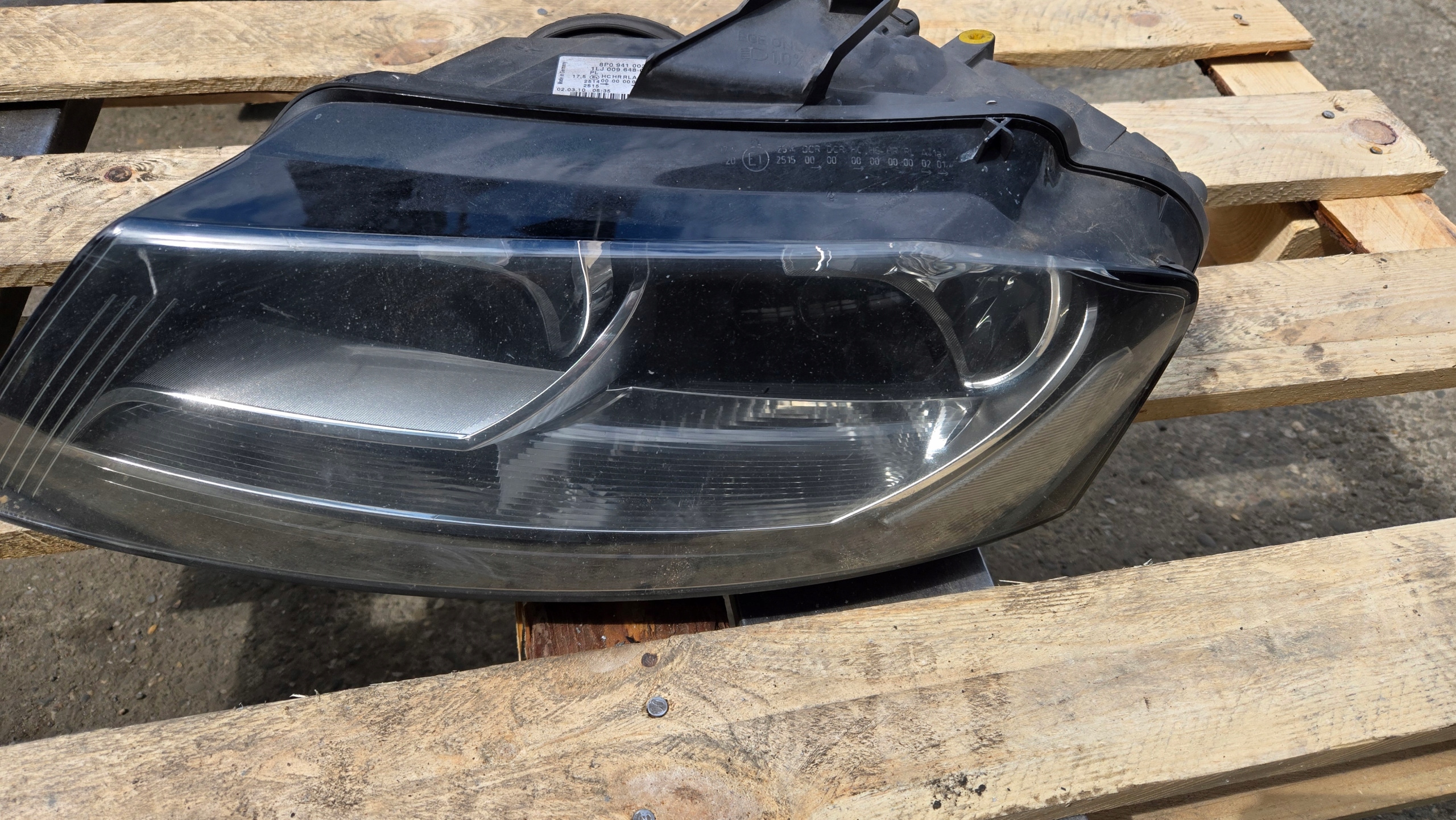 light front left left PRRZOD AUDI A3 8P LIFT UK 8P0941003BC