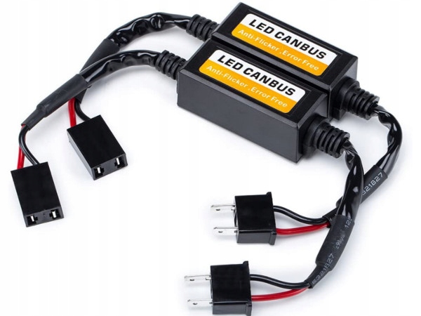 2 szt Adapter Canbus Rezystor Opornik Żarówka Led H7