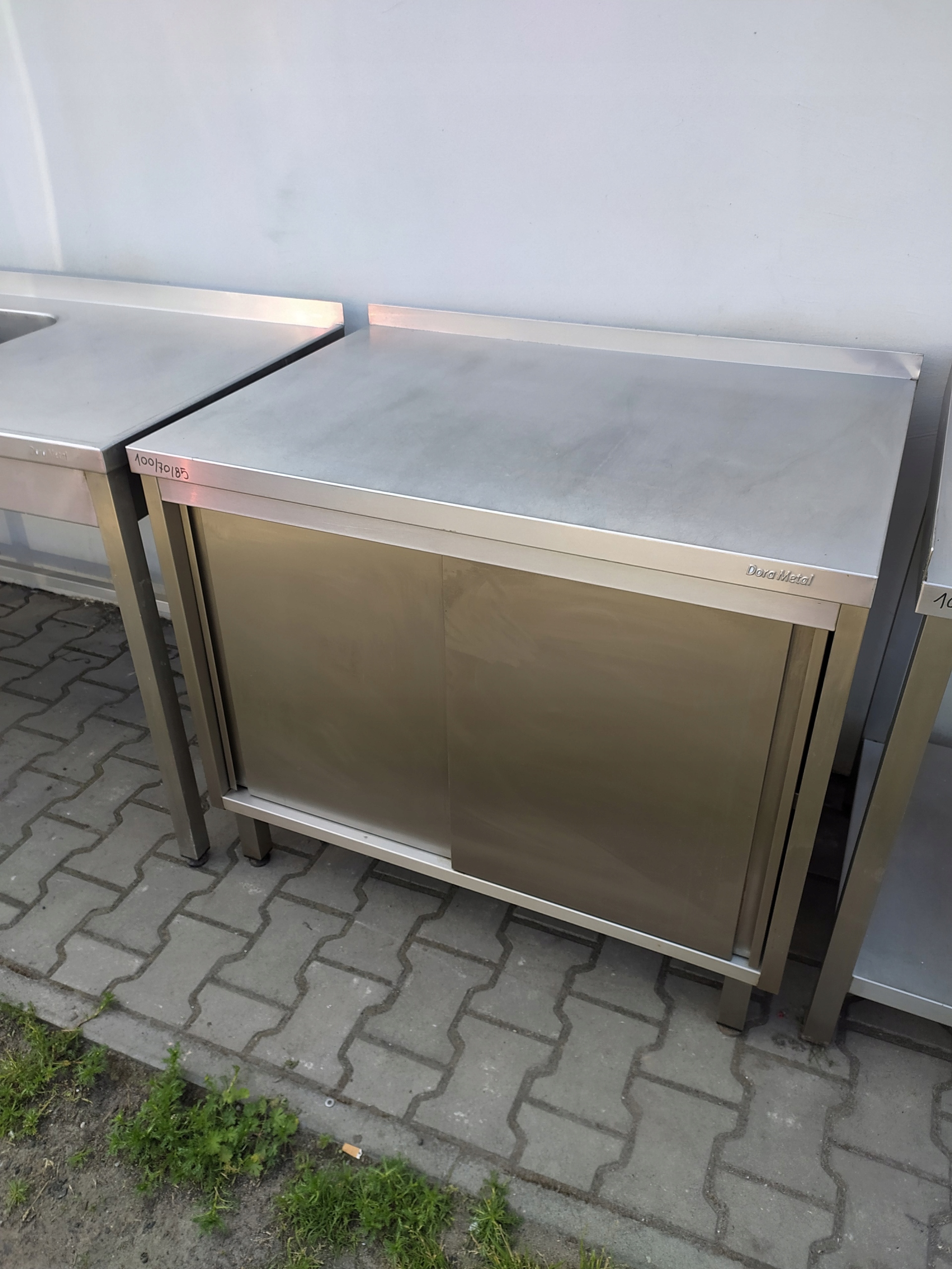 STÓŁ GASTRONOMICZNY Z SZAFKĄ 100/70/85 CM !