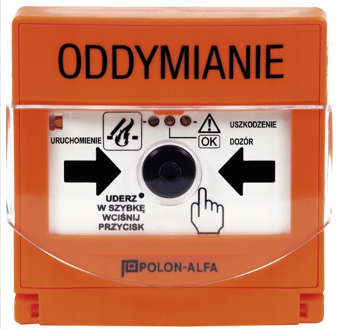 PO-63 - Przycisk oddymiania (3 LED + włącznik) - POLON-ALFA