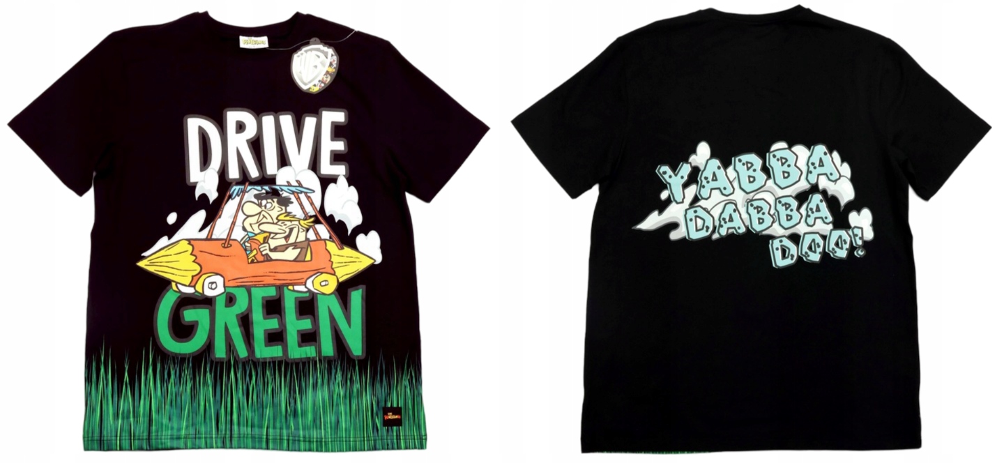 Pánské tričko Fred Barney vel. L 100% bavlna Potisk