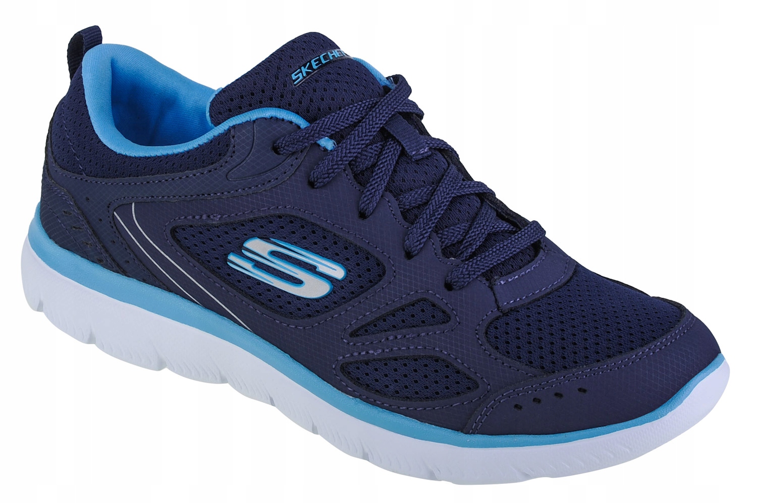 Damskie sneakers Skechers Summits Suited 12982-NVBL r.39