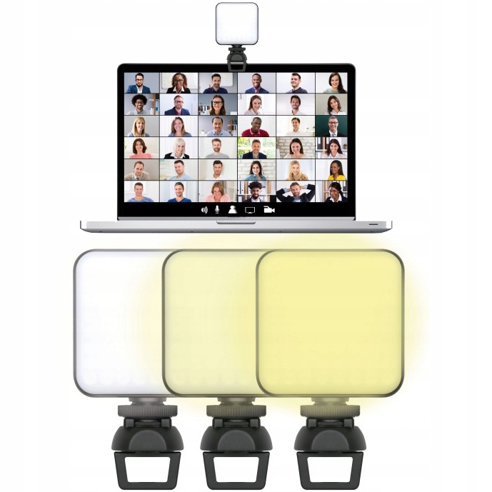 

Lampa lampka Xqisit Led z klipsem laptop tablet