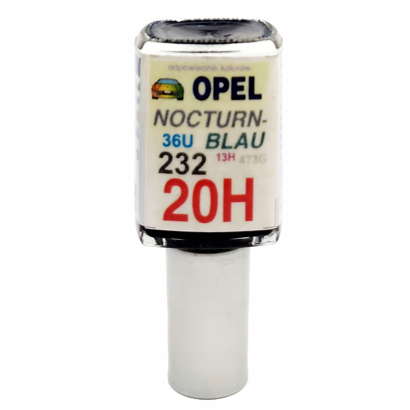 Zaprawka do rys 10ml Opel 232 20H 36U Niebieski Nocturno Blau
