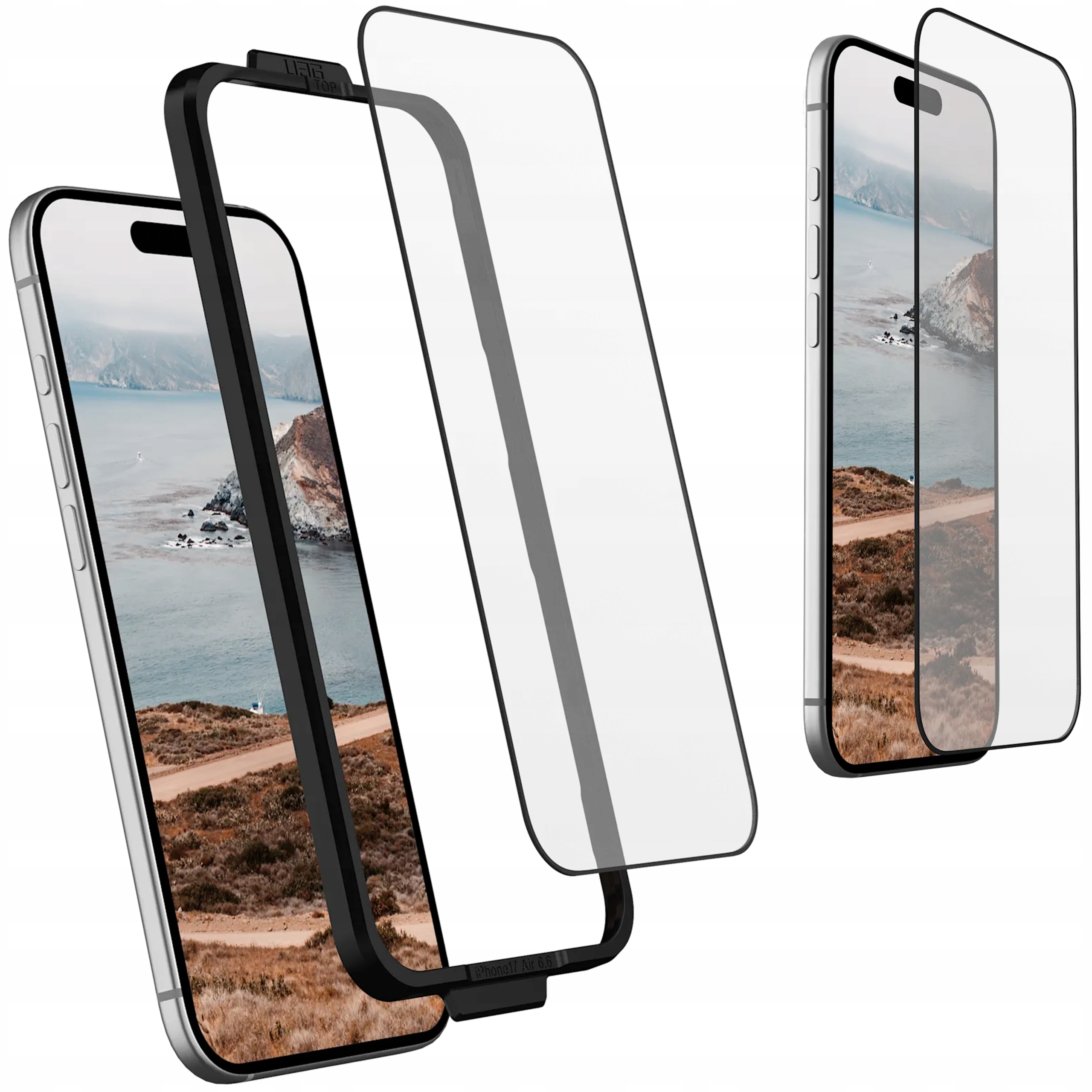 Uag Glass Shield – Tvrzené Sklo na displej pro iPhone Air s aplikátorem