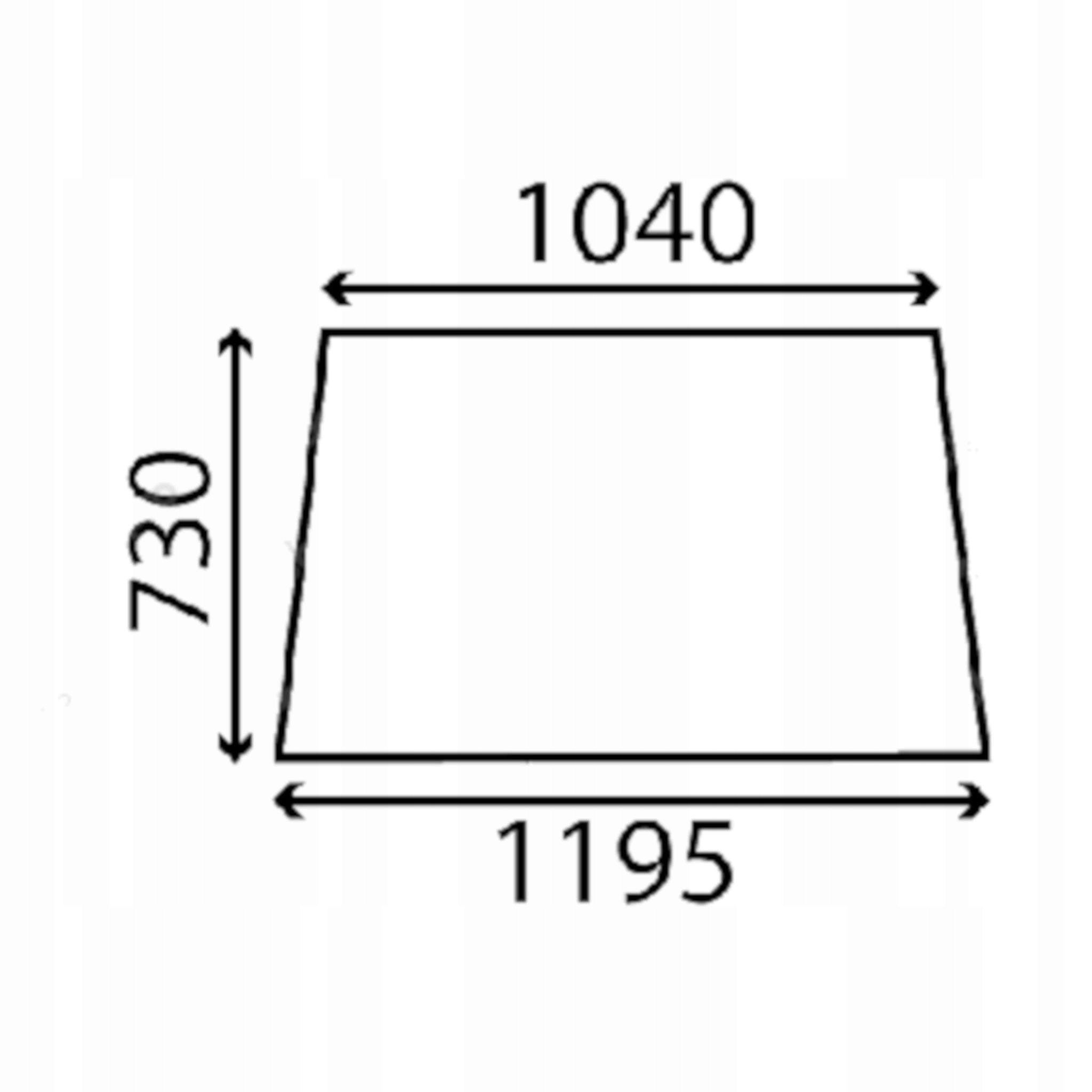 čelní sklo traktor Ford přední 83931983