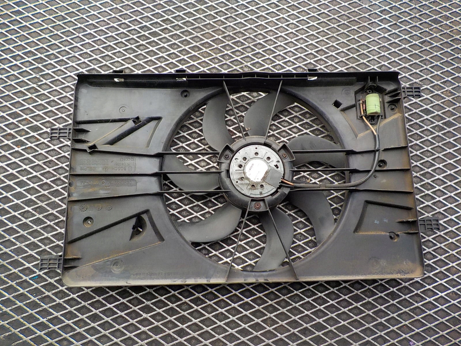 fan module radiator OPEL ASTRA J 1.7 2.0 CDTI 0130303380