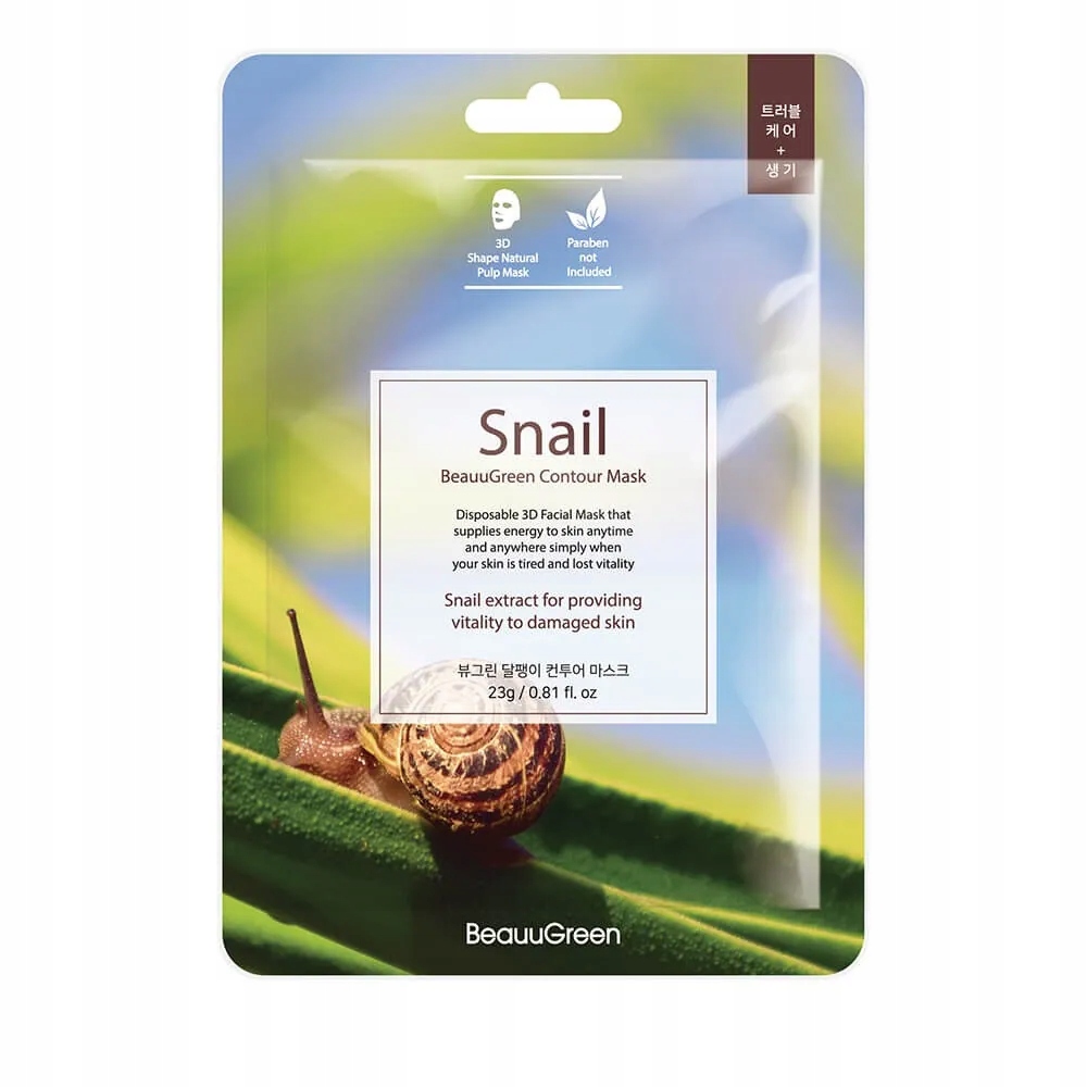 

Snail Contour Mask koreańska maseczka ze śluzem śl