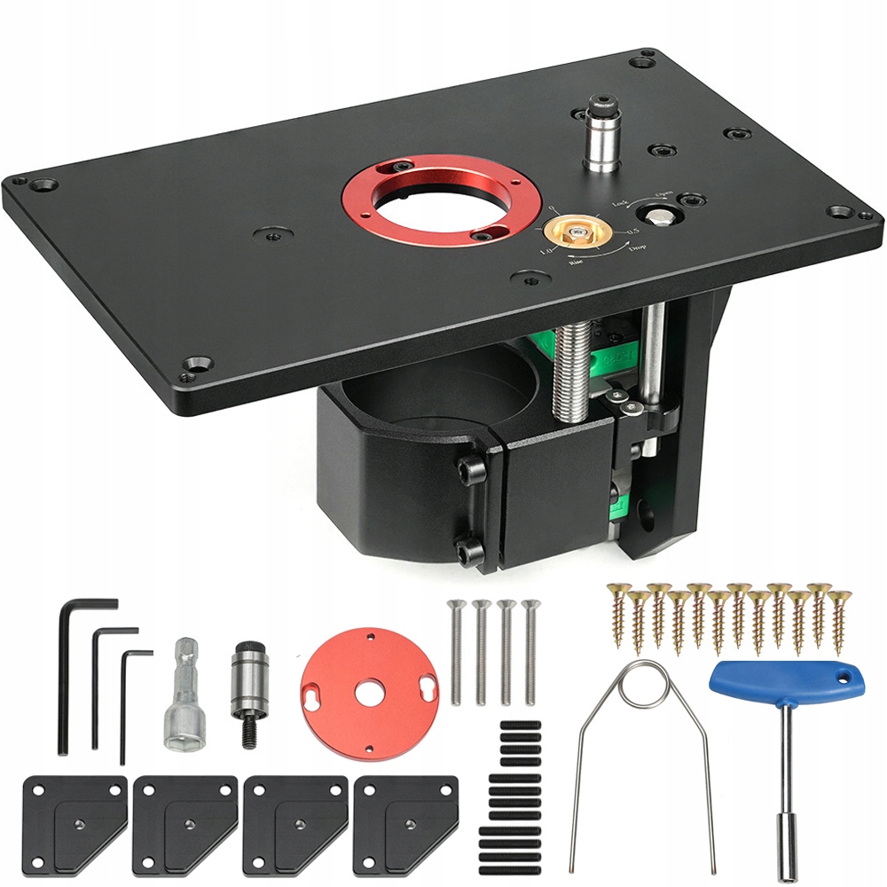 Podnośnik Frezarki Regulowany Stolik Do Podnoszenia Z Płytka Górną 65MM