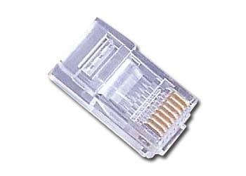 

Wtyk RJ45 Utp kat. 5e 8P8C (opakowanie 10 szt.)