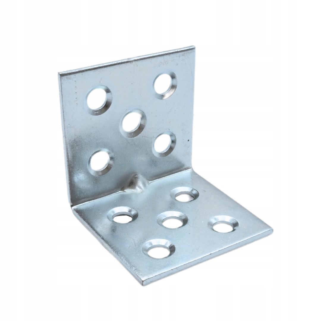 Úhelník spojovací nábytkový 40x40x40mm 50 Ks