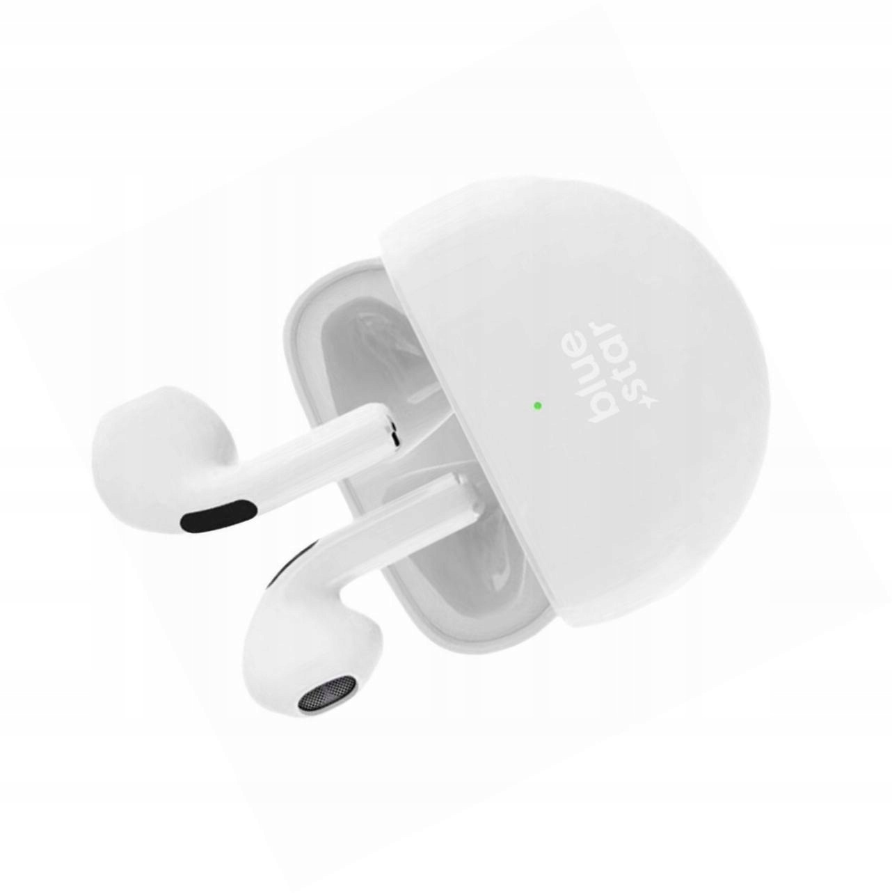 Słuchawki bezprzewodowe TX3 białe earbuds Tws do iPhone 15 Plus