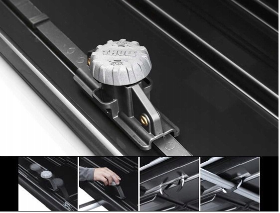 BOX boks kufer THULE THULE FORCE XT L KIELCE 450L Długość 190 cm