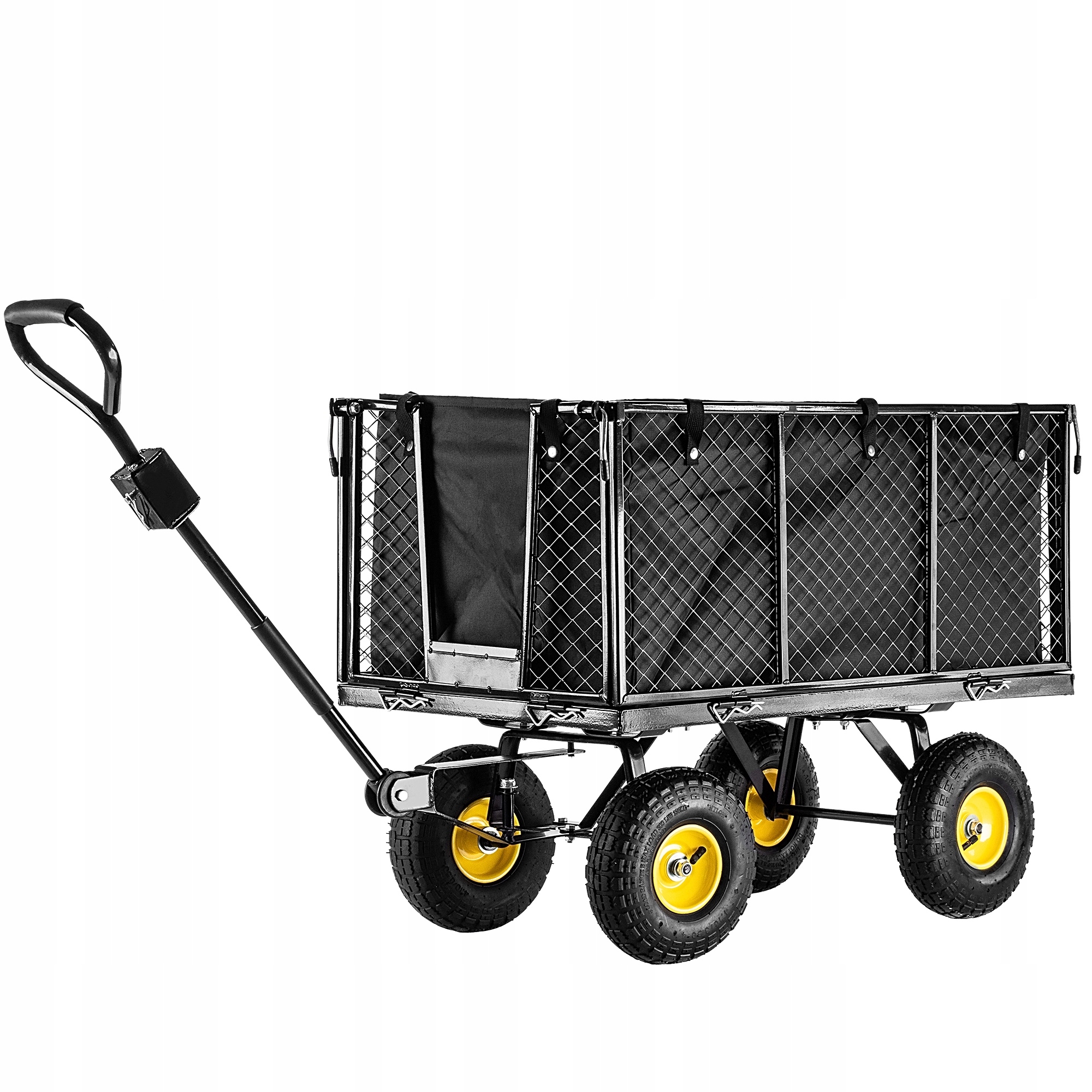 Záhradný Vozík Prepravný Vozík Príves 450 Kg S Plachtou Veľký