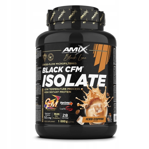 Black Line Black Cfm Isolate 1000g iced coffee