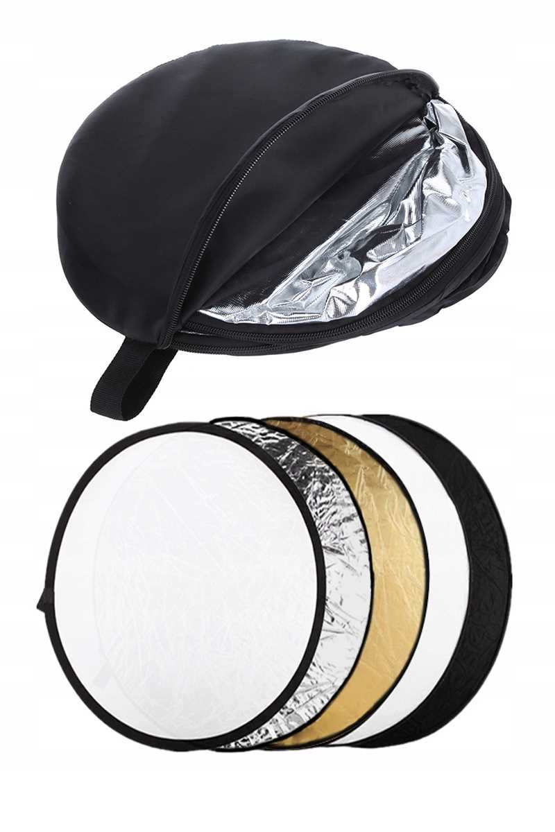 BLENDA FOTOGRAFICZNA DYFUZOR OKRĄGŁA 5w1 60cm