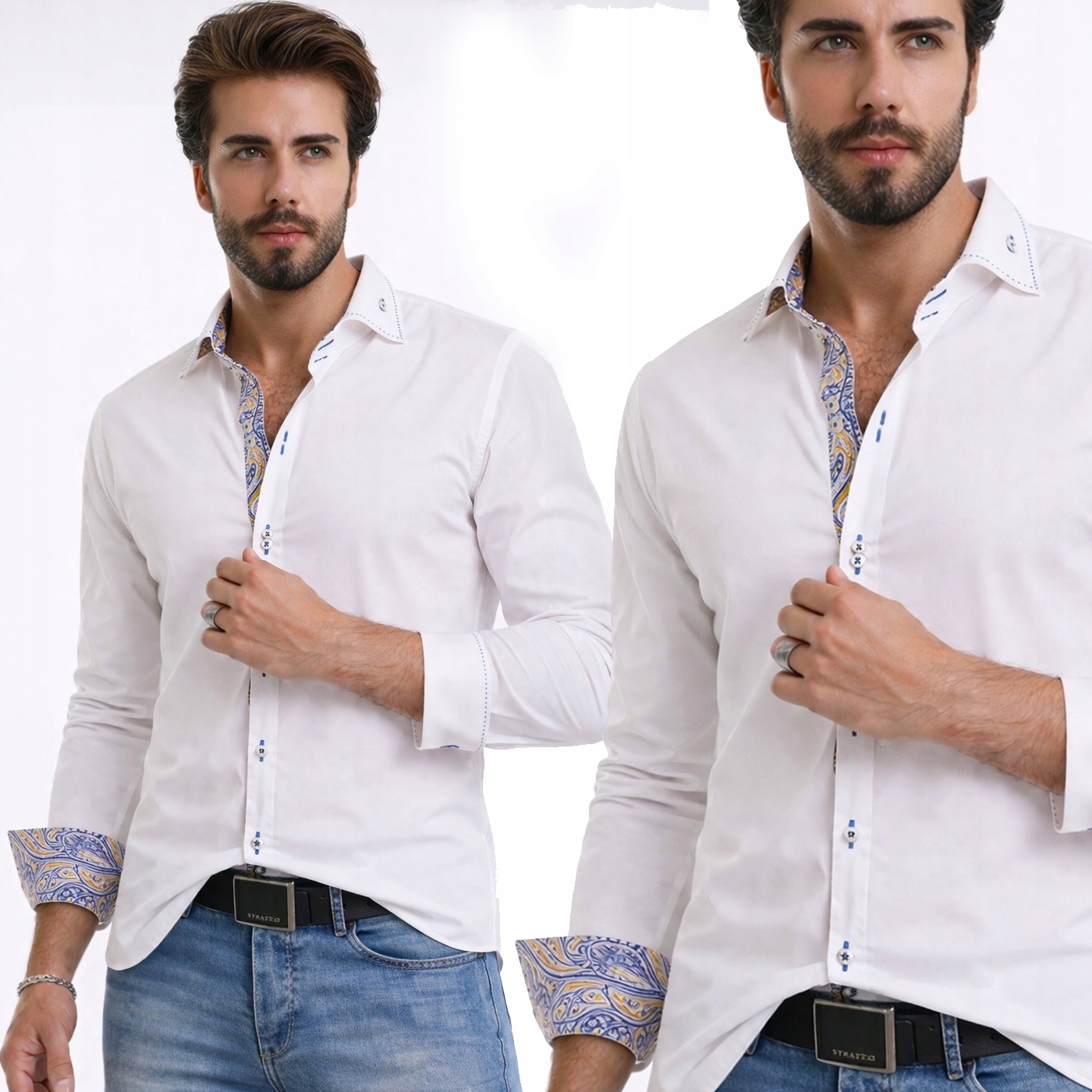 Pánská košile Mondo Limited Paisley Elegantní Business