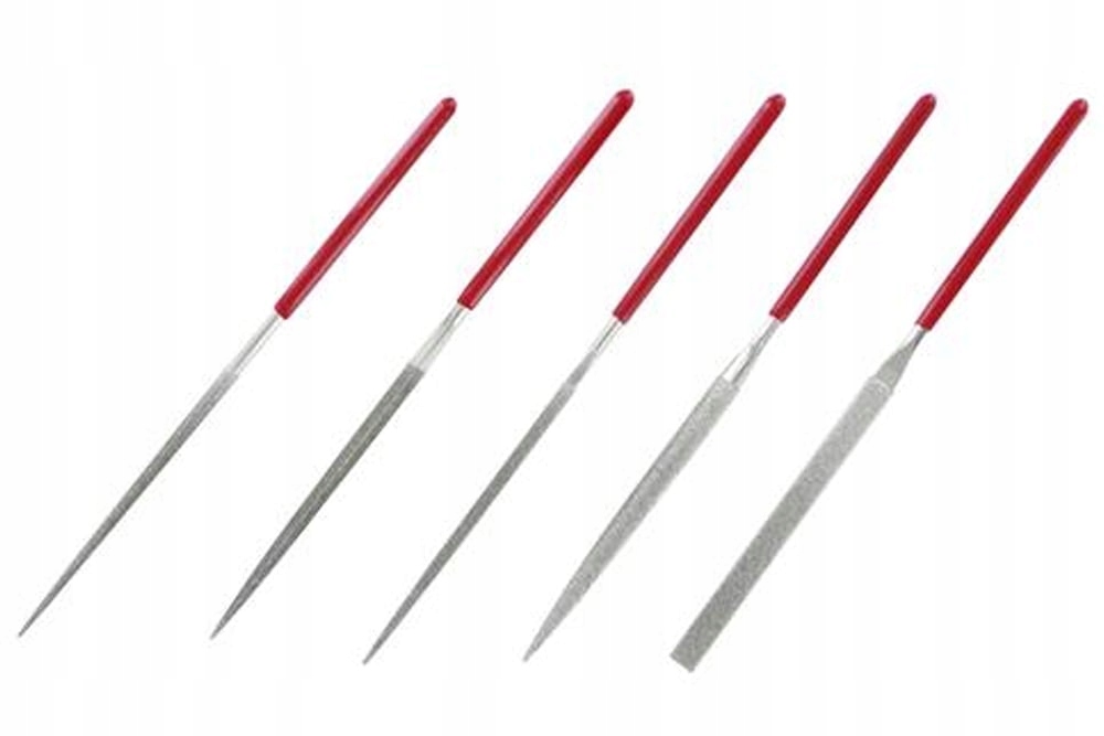 Vallejo Gundam Tools 5 diamantových jehlových pilníků modelářský set