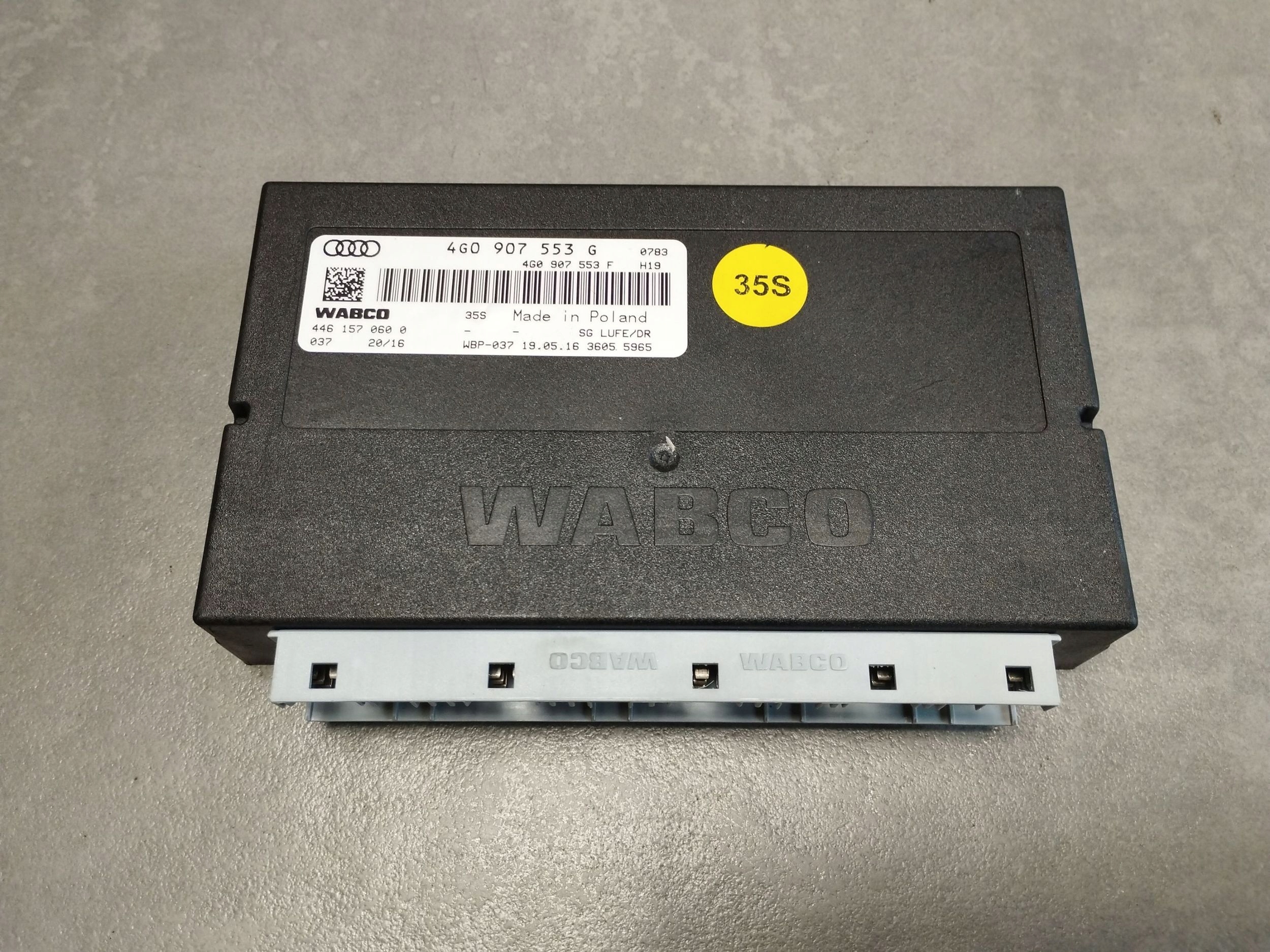 Audi A8 D4 4H module springing 4G0907553G