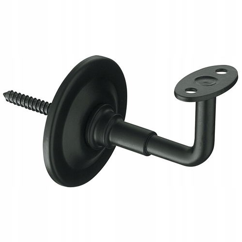 

Wspornik poręczy, uchwyt ścienny stalowy czarny