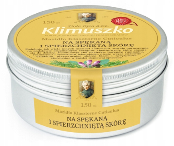 

Klimuszko Mazidło Cuticulus Maść Na Spękaną Skórę