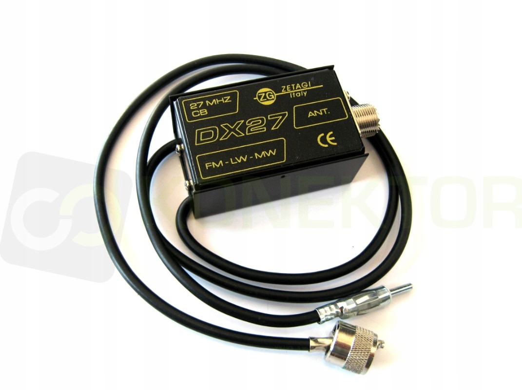 Zetagi DX27 spliter antenowy Cb/fm antena Cb działająca jako Fm
