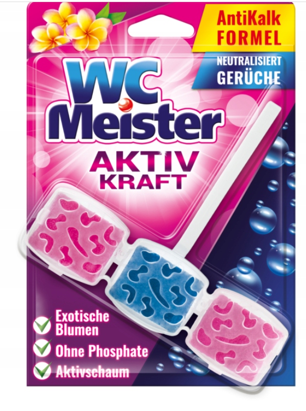 

Zawieszka Do Wc Meister Egzotyczne Kwiaty 3W1